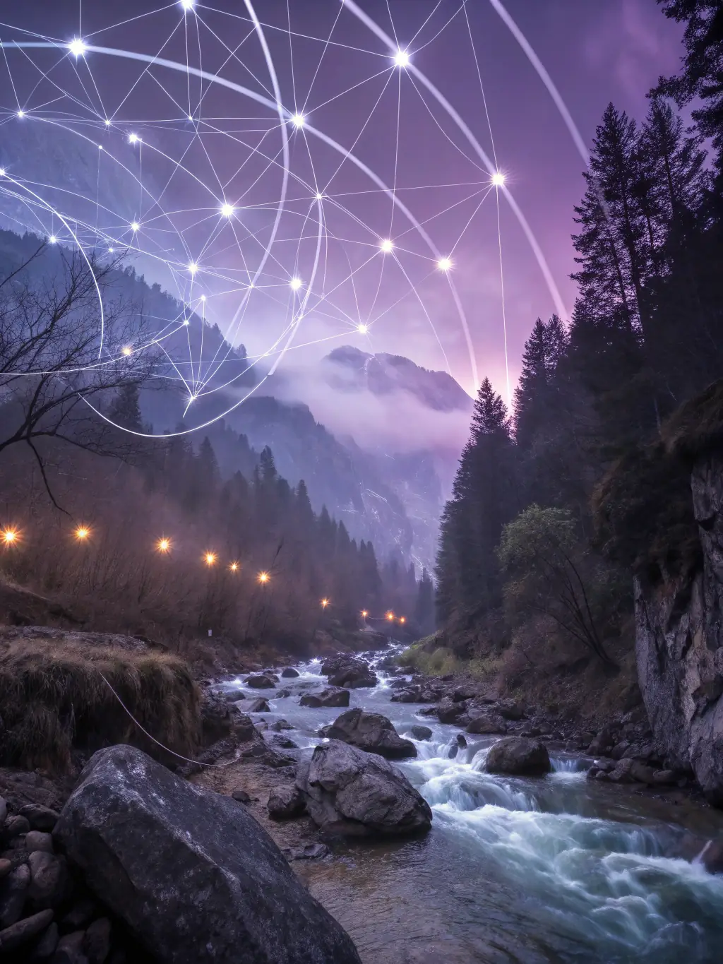 An abstract image representing seamless data integration, symbolizing the connectivity and ease of use with Pixel Capture's services.